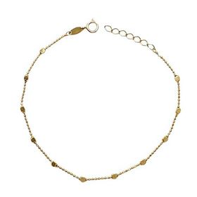 Foto de 10-401-2470 - PULSERA CUBOS 1.85MM 17CM 18K**