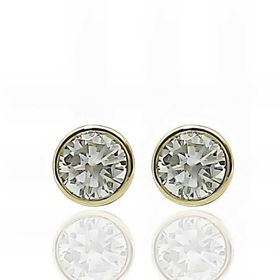Foto de 9K30-727 - PENDIENTES CHATÓN 5MM 9K**