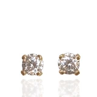 Foto de 9K30-718 - PENDIENTES CIRCONITA GARRAS 3MM 9K**