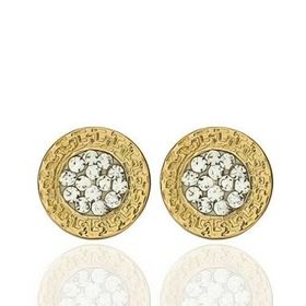 Foto de 9K30-726 - PENDIENTES GRECA CIRCONITA 7.5MM 9K**