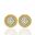 Foto de 9K30-726 - PENDIENTES GRECA CIRCONITA 7.5MM 9K**