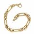 Foto de 10-122-1015 - PULSERA COMBINADA 7.5MM 19CM (6,23gr) 18K