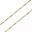Foto de 04-003179-40 - CADENA LAPIDADA 40CM (1,23gr) 18K 