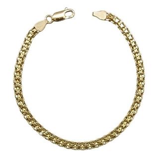 Foto de 04-258 - PULSERA BISMARK 4MM 19.5CM (7,34g) 18K**