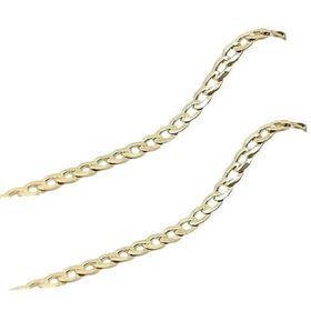 Foto de 04-264-60 - CADENA BARBADA MACIZA 3MMX60CM (8,27gr) 18K